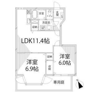 ラフィネロジュマンＡ棟の間取り