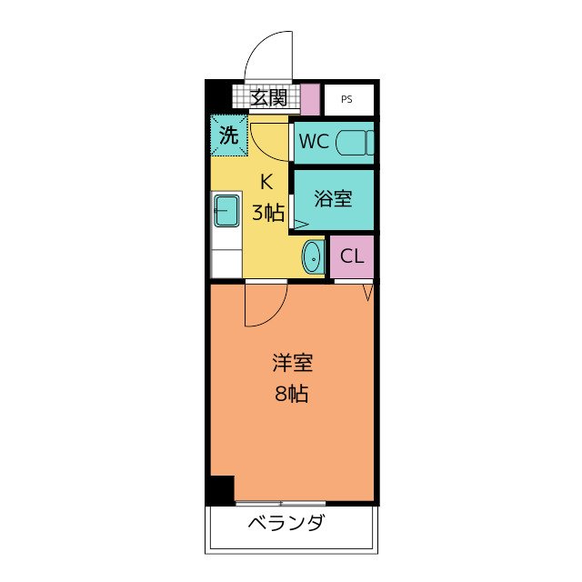 ヤマトマンション昭和橋の間取り