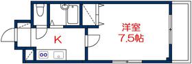 【広島市中区広瀬北町のマンションの間取り】