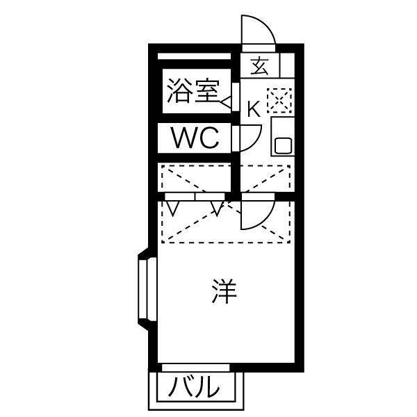 ブランドールＪの間取り