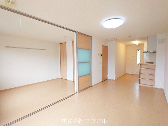 居室・リビング　12.6帖のＬＤＫです。