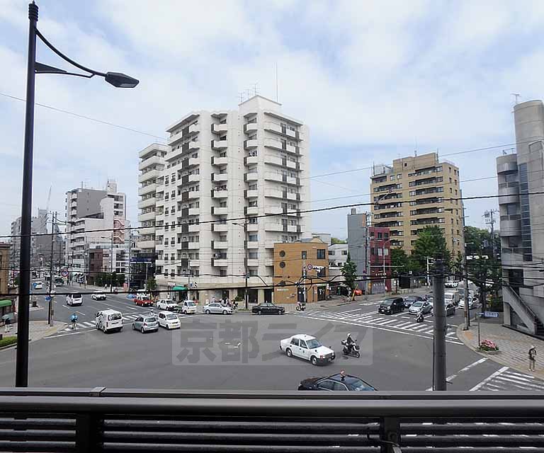 【京都市下京区材木町のマンションの眺望】