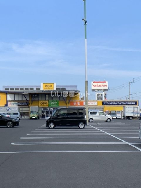 レンタルビデオ　ゲオ　ミラクルタウン店（レンタルビデオ）まで360m