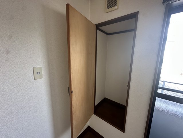 収納　収納のためのスペースです