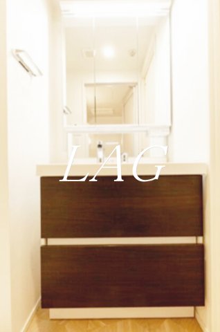 洗面設備　洗面台です。