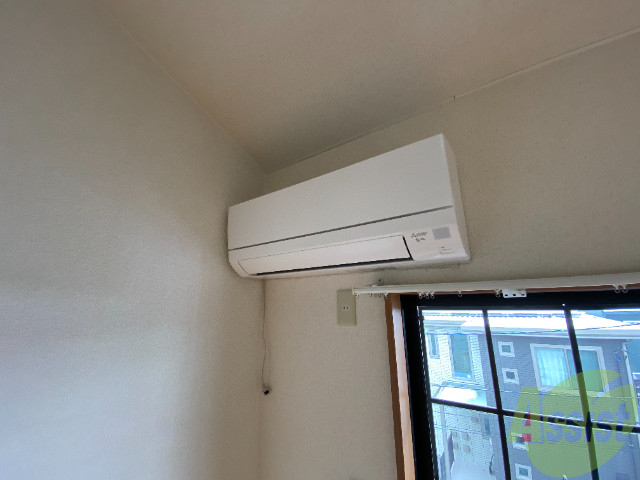 その他設備　エアコンが付いているので夏も冬も快適ですね！