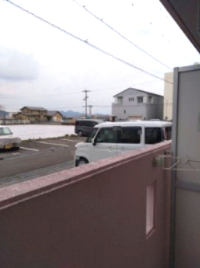 バルコニー　2022年3月撮影