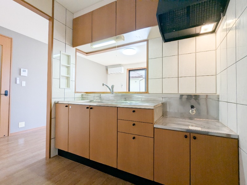 キッチン　図面と現状に相違がある場合には現状を優先