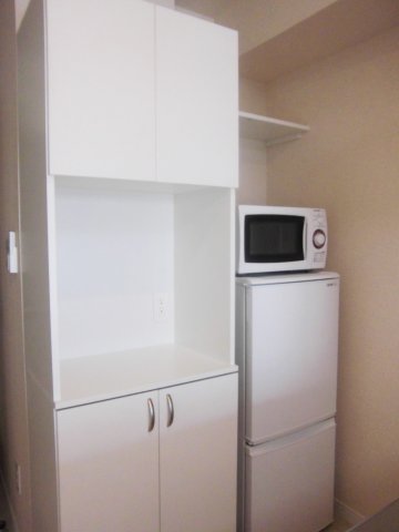 その他設備　電子レンジ＆冷蔵庫