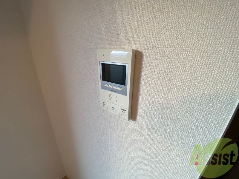 セキュリティ　インターホンは通話ができるので急な訪問があっても安心です。