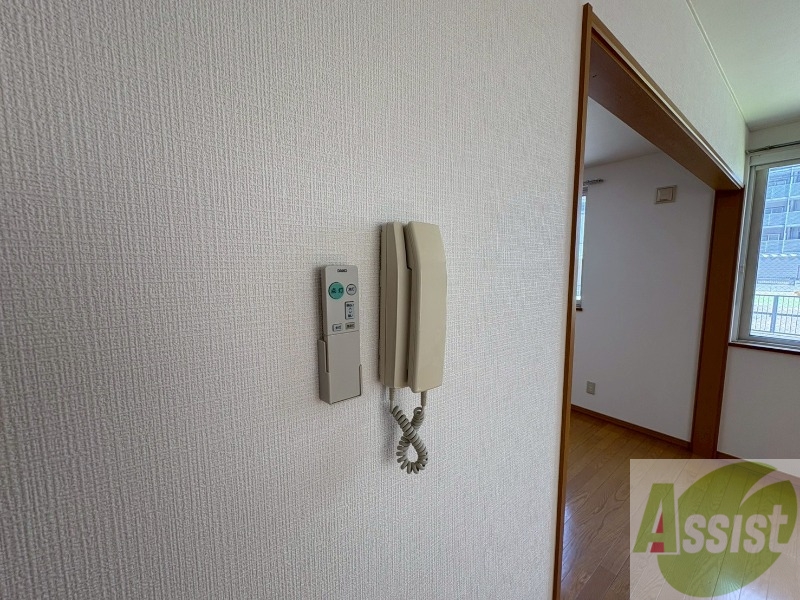 セキュリティ　インターホンは通話ができるので急な訪問があっても安心です