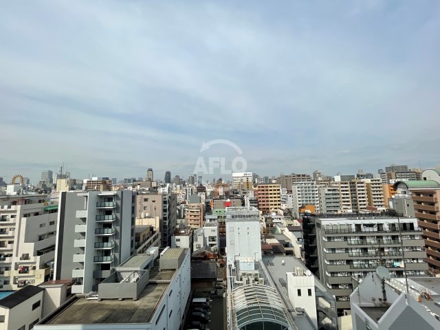 眺望　レジュールアッシュNAMBA　眺望