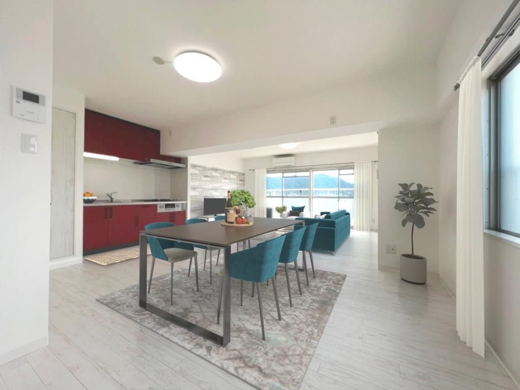 居室・リビング　※家具等は実際にはありません。