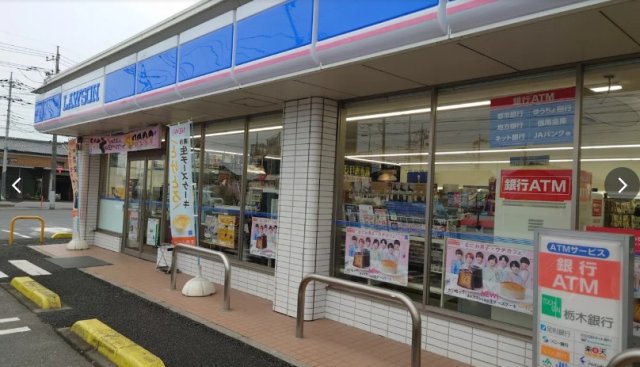 コンビニ　ローソン　小山乙女二丁目店（コンビニ）まで544m
