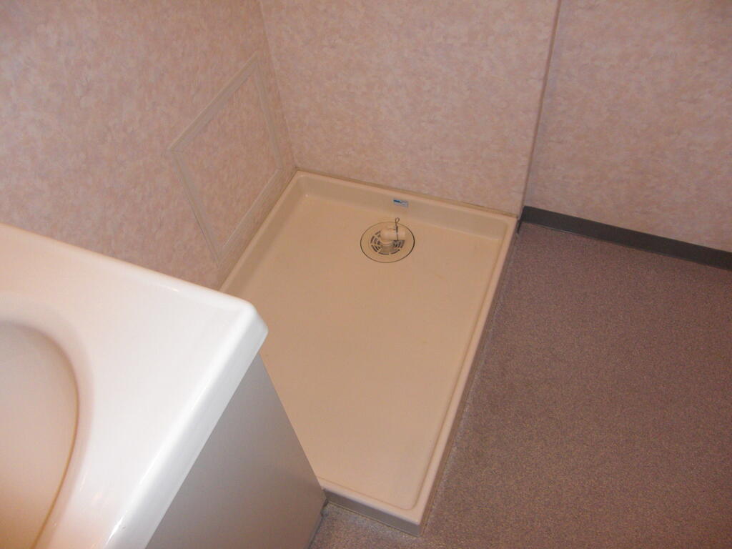 セキュリティ　洗濯機置き場