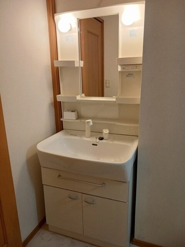 洗面設備　図面と現状に相違がある場合には現状を優先