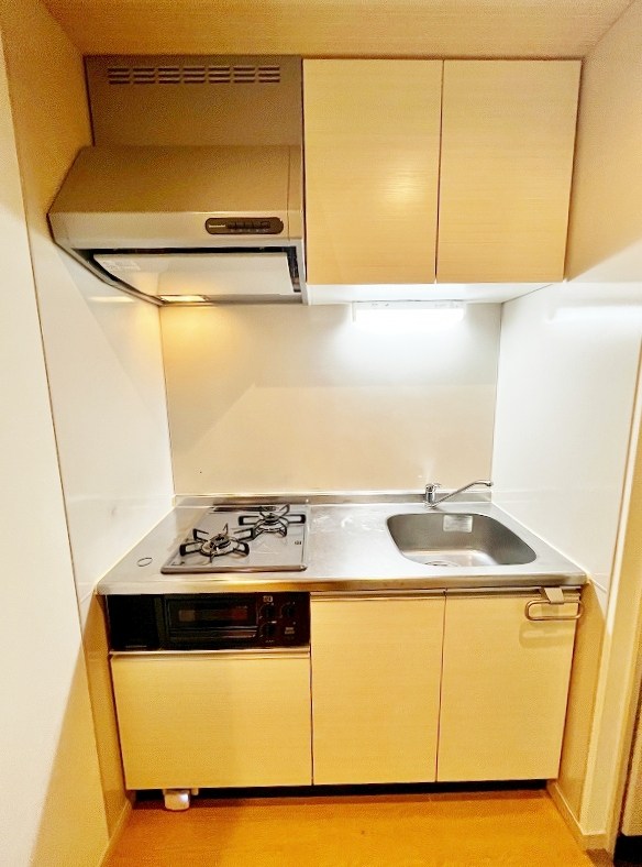 キッチン　★システムキッチングリル付き/2口コンロ★