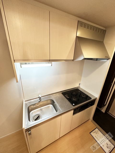 キッチン　３口システムキッチン・お料理もグレードアップ♪