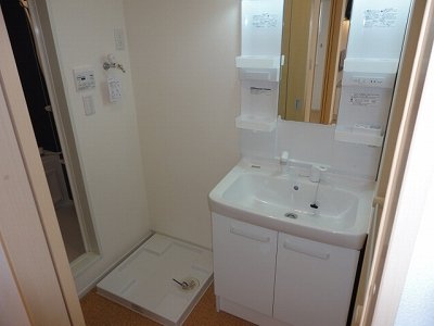 洗面設備　洗面所です