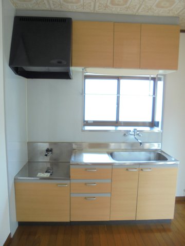 キッチン　吊り戸棚付キッチン