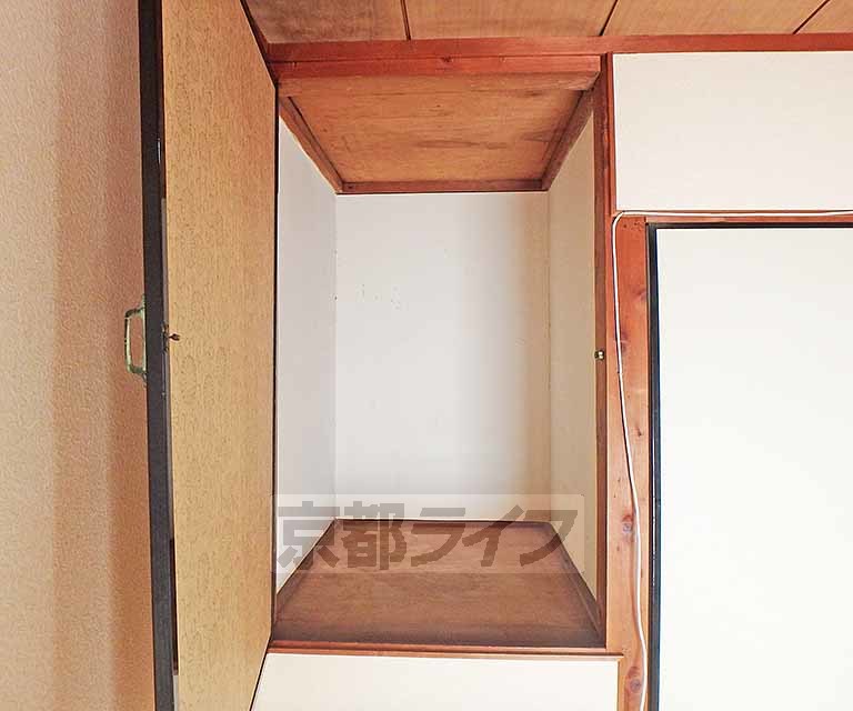 収納　奥行のある収納です。