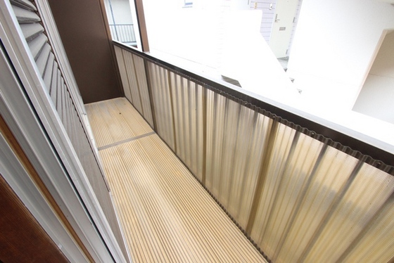 バルコニー　※別部屋の写真です