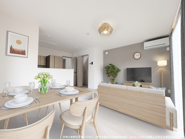 居室・リビング　ＣＧ加工した画像のため実際とは異なる箇所もございますので、あ