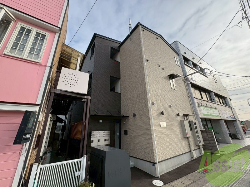 建物外観　塩釜市東玉川町「Ａｚｕｌ塩釜３」