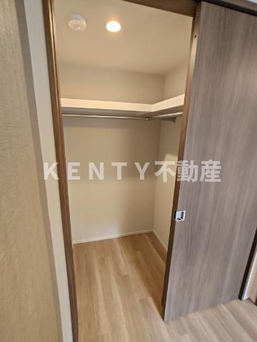 収納　収納があります