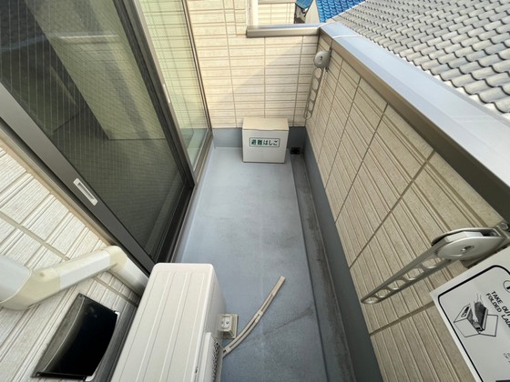 バルコニー　※別部屋の写真です