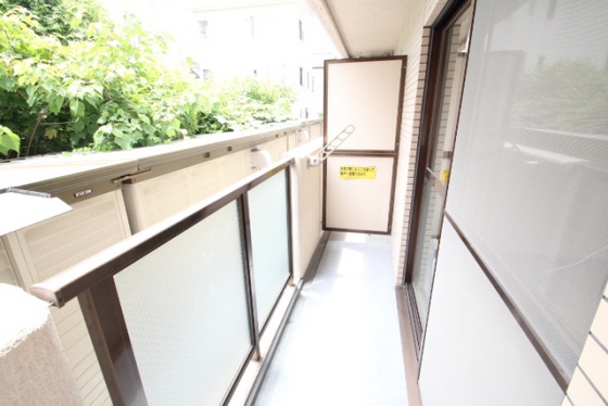 バルコニー　※別部屋の写真です