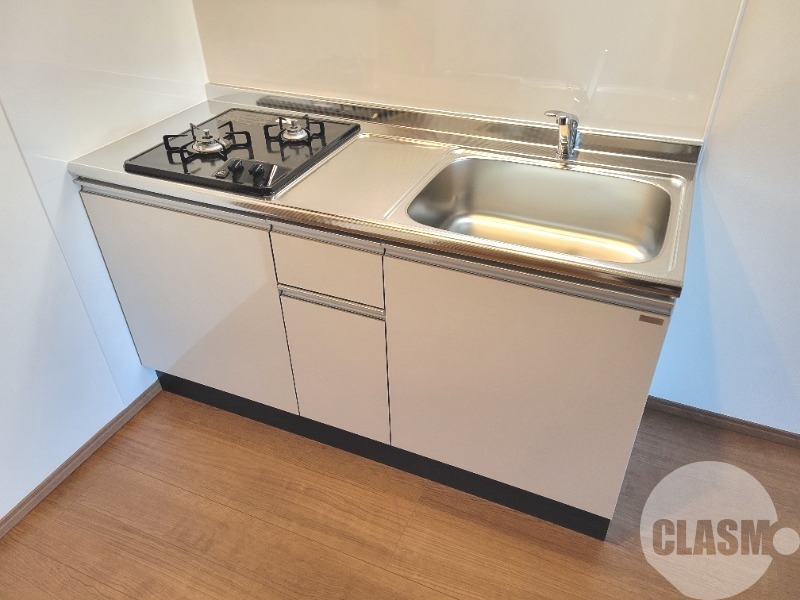 キッチン　２口コンロのシステムキッチン♪