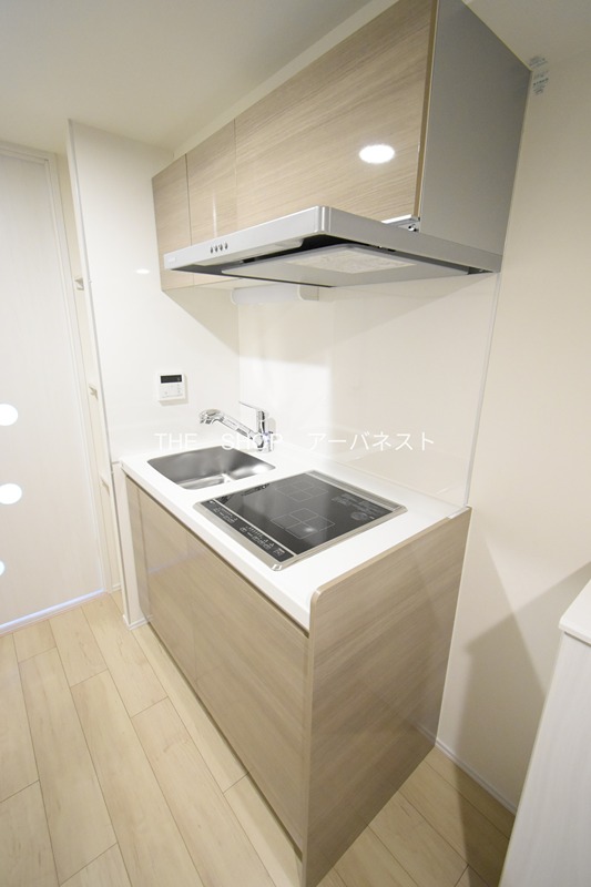 キッチン　お掃除しやすいＩＨクッキングヒーター