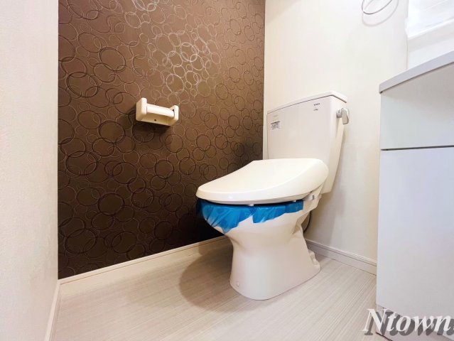 トイレ　ゆったりとした空間のトイレです