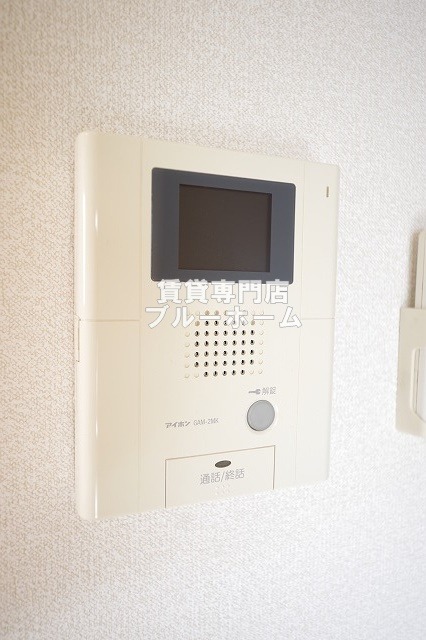 セキュリティ　モニター付きインターホン！