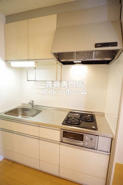 キッチン　2口コンロのシステムキッチン！