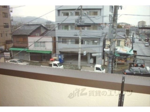 眺望　西側窓からの眺望