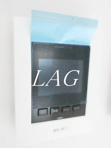 セキュリティ　モニター付インターホンです。