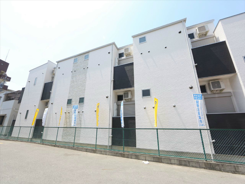 建物外観　外観　光インターネット無料　家具家電ご用意できます