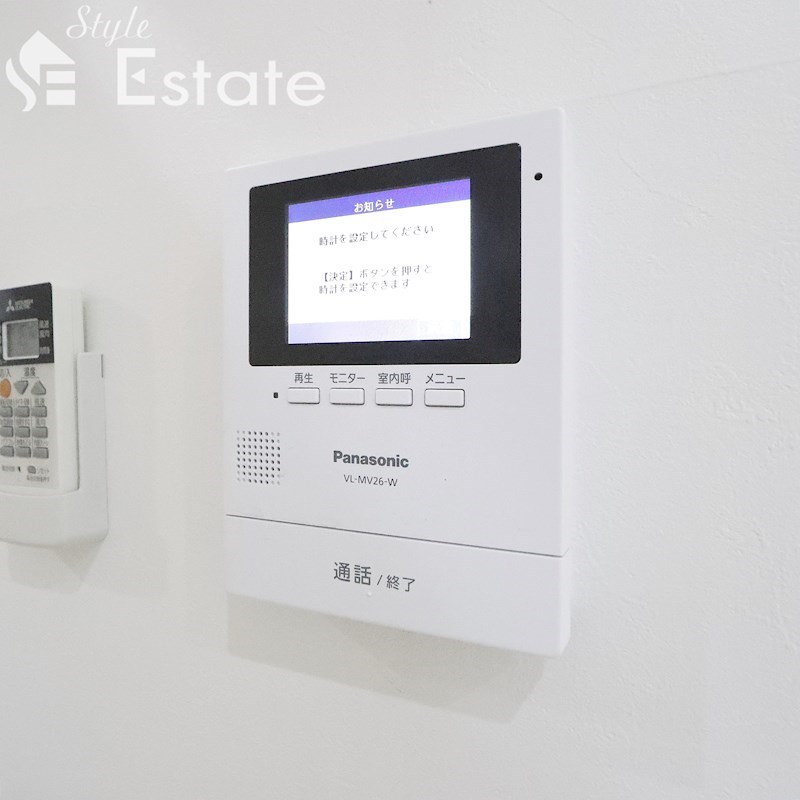 セキュリティ　モニター付きインターホン
