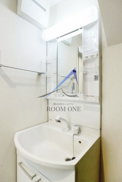 洗面設備　洗面台です。