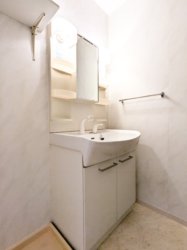 洗面設備　図面と現状に相違がある場合には現状を優先