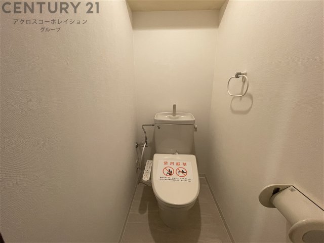 トイレ　ウォシュレット付きのトイレです♪