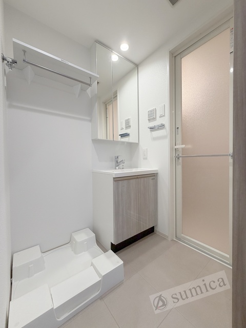 洗面設備　洗面脱衣所付き！独立洗面台が便利です♪♪