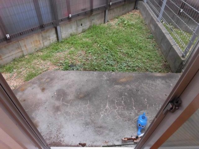 バルコニー　中々見ない専用庭付