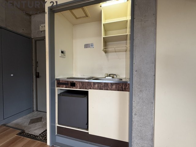 キッチン　１口電気コンロ付きのキッチン♪