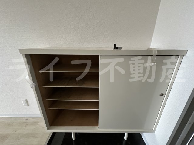 収納　収納のためのスペースです