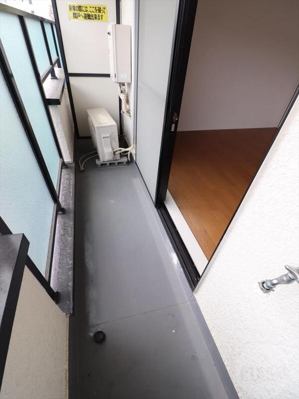 バルコニー　南向きのバルコニー