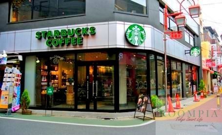 飲食店　スターバックスコーヒー自由が丘駅前店（飲食店）まで490m