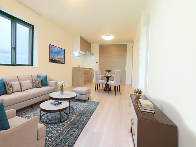 居室・リビング　CG家具のため実際は家具が付きません。